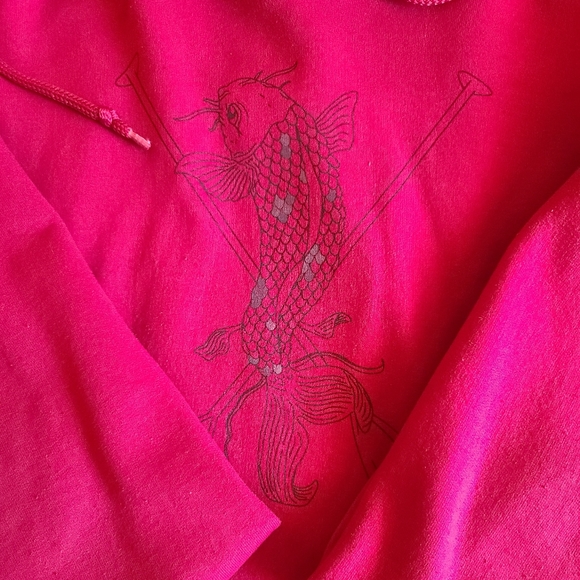 Nick & Newton Merch Hoodie | Maroon | Men's Large - Picture 3 of 5